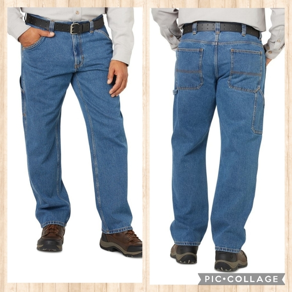 Blue Mountain Jeans Nwt Blue Mountain Mens Regular Fit Utility